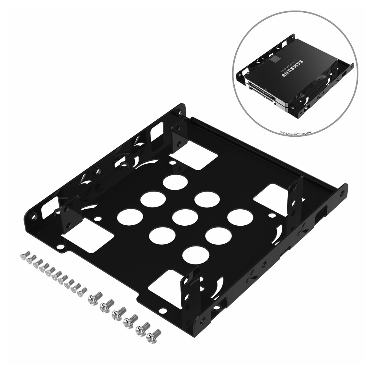 Kit Montaje Sabrent BK-HDDH Para Disco Duro De 2.5 A 3.5