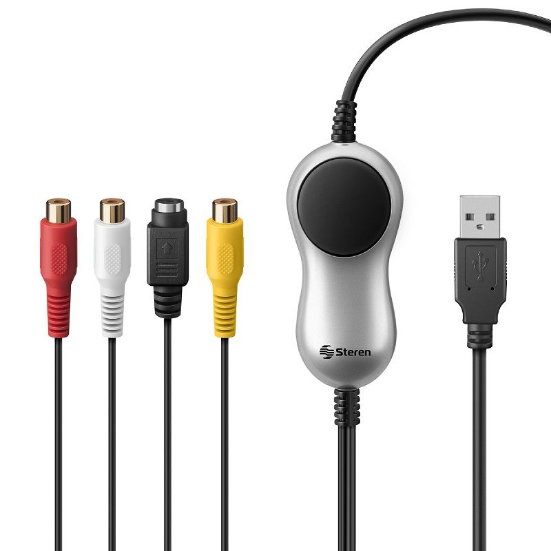 Capturadora Video RCA S-Video USB Analogo Digital Steren