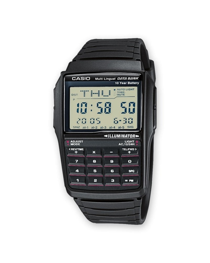 Reloj Casio Vintage Data Bank DBC-32-1A Caballero