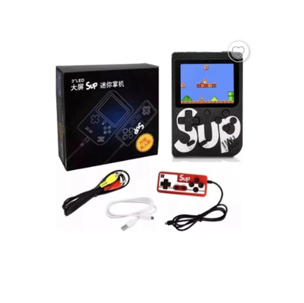Mini consola de videojuegos SUP portátil con 400 juegos