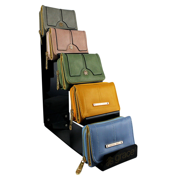 Exhibidor Acrílico / Carteras Medianas / Monederos EX004