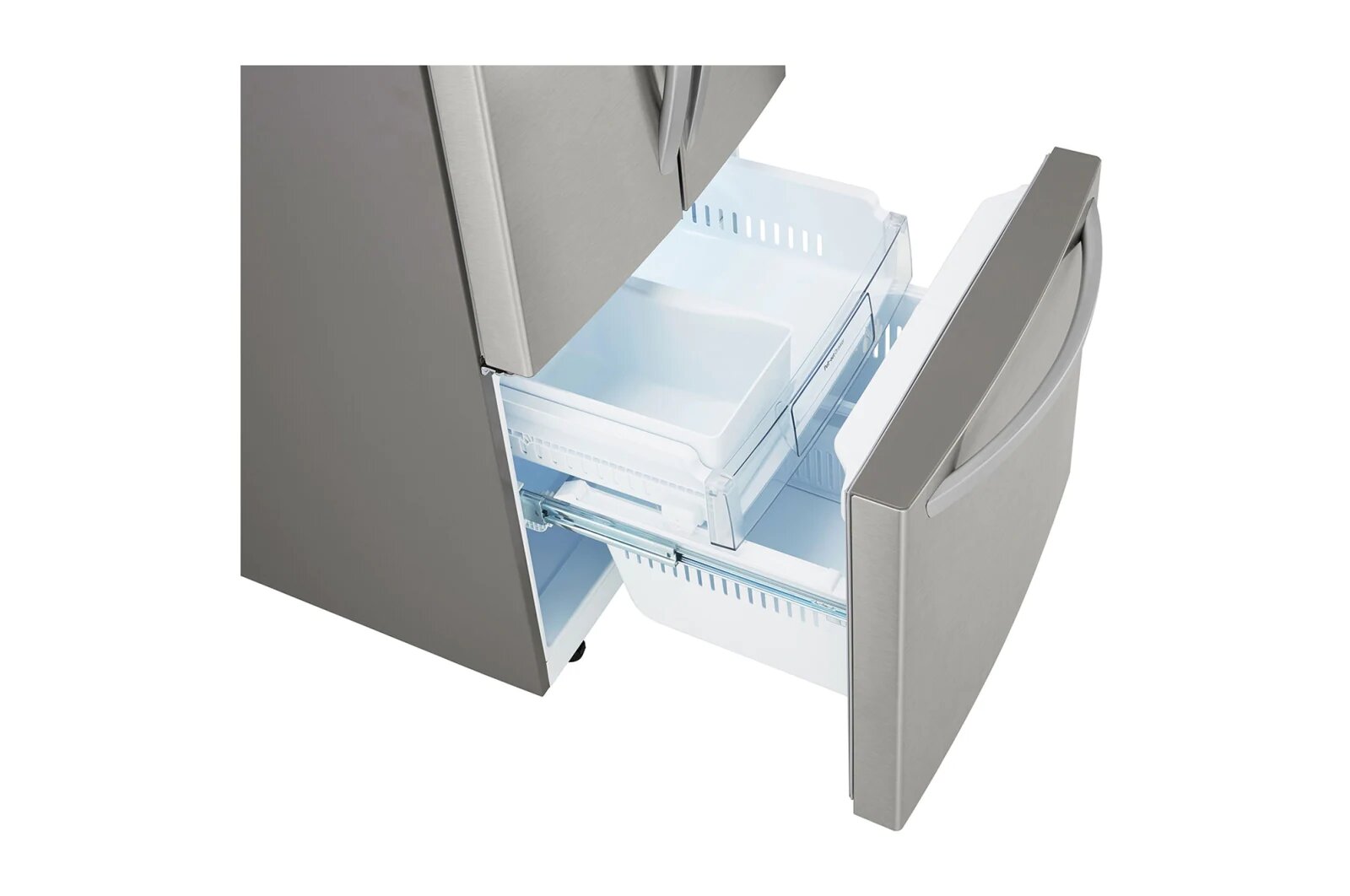 Refrigerador Duplex LG GF22BGSK 22 Pies 3 Puertas Inverter 