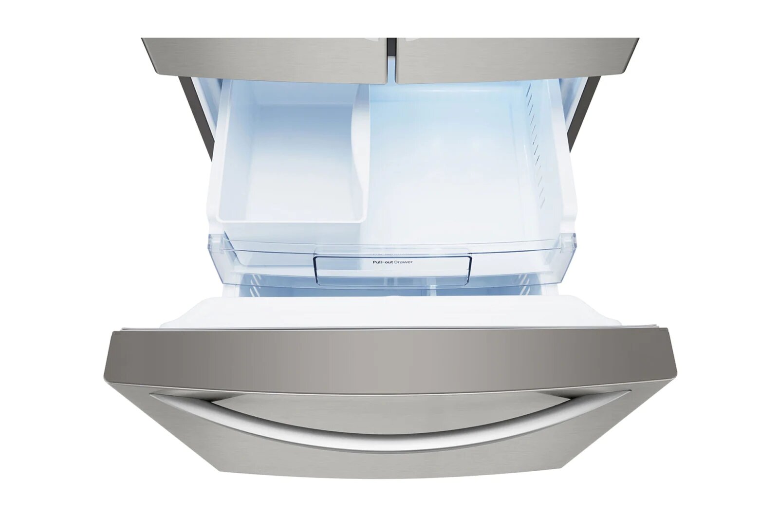 Refrigerador Duplex LG GF22BGSK 22 Pies 3 Puertas Inverter 