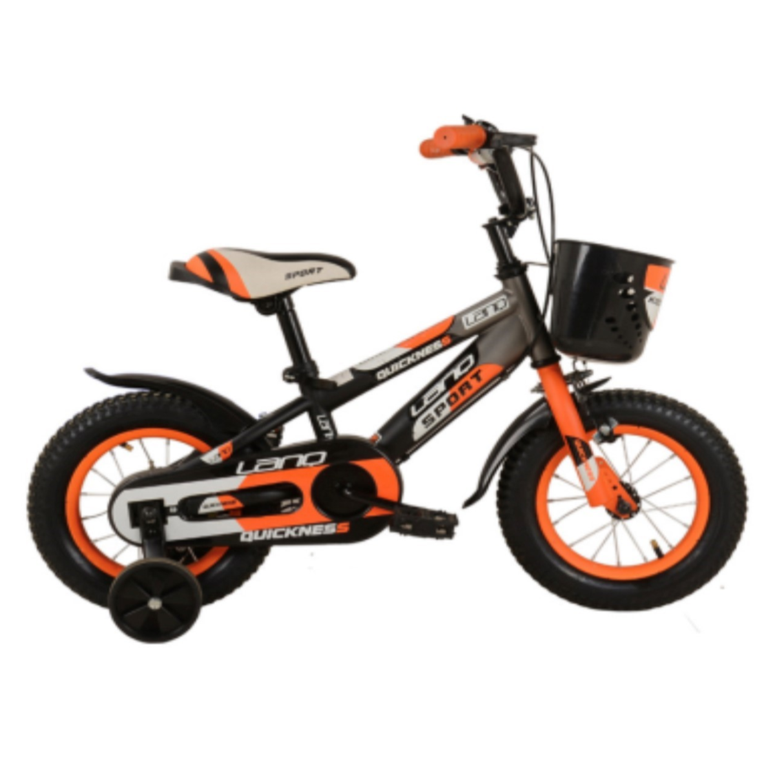 Bicicleta Infantil LANQ Sport Niño R-16 Canasta Salpicaderas