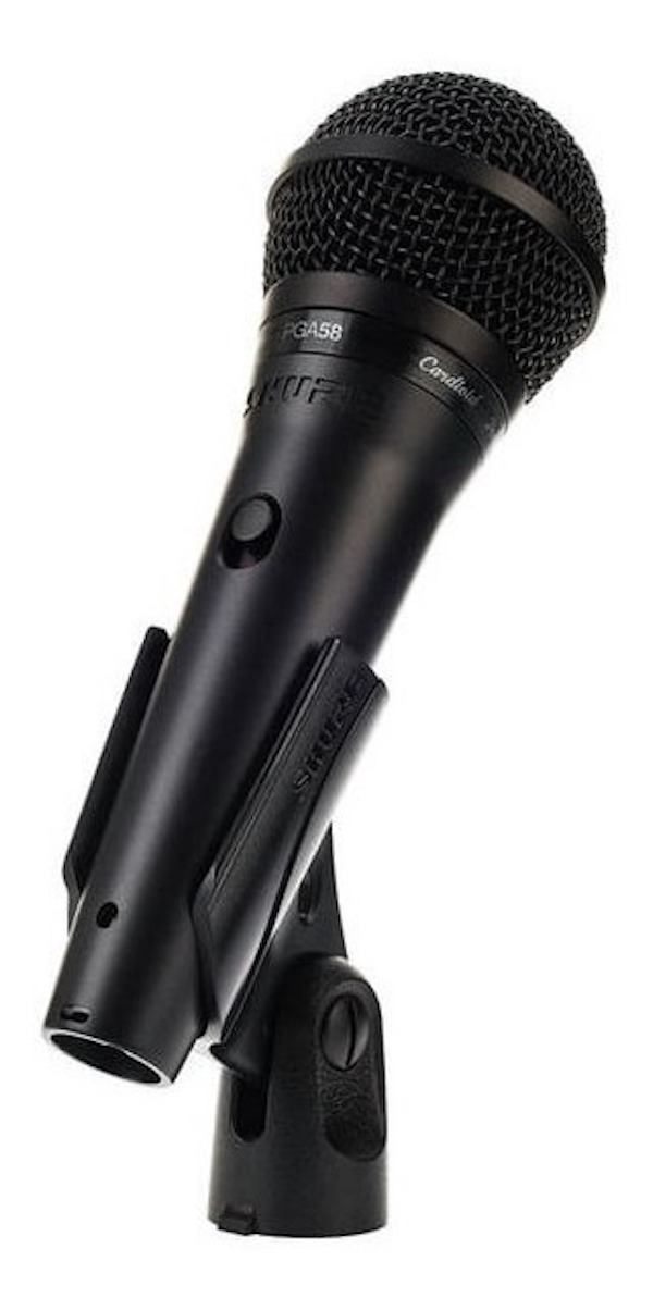 Micrófono Vocal Dinámico Cardioide Original Shure Pga58-xlr