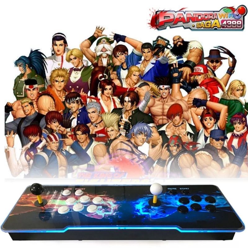 Consola Pandora Wifi Arcade Box Juegos Tablero Maquinita 4388 Juegos 120 3D