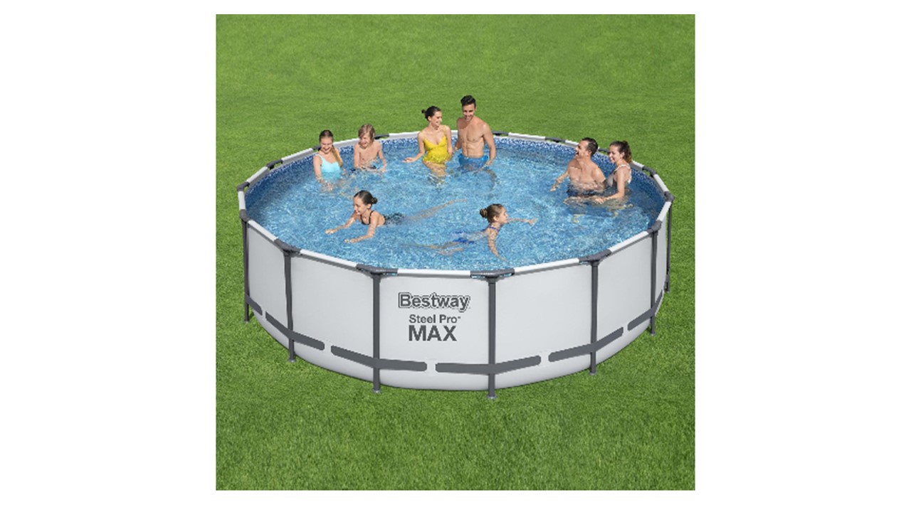 Alberca estructural Steel Pro MAX 16' x 48"/4.88m x 1.22m Pool Set Bestway