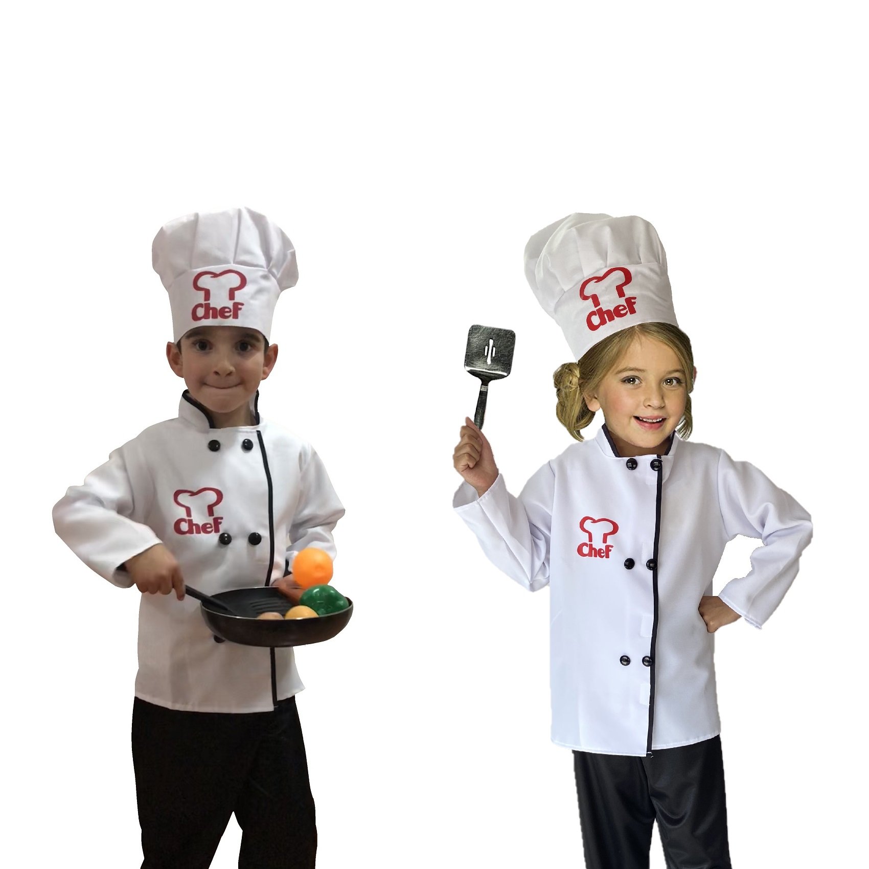 Disfraces de Chef para Niñas y Niños - Traje de Cheff - Disfraz de Chef Cocinero