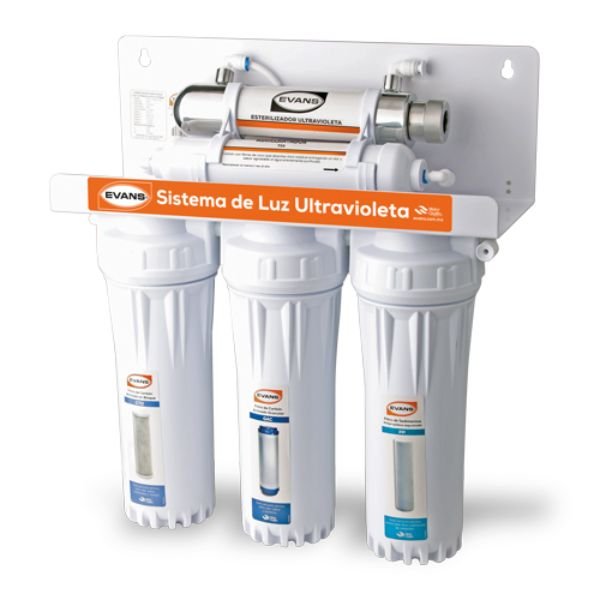 Purificador de agua de 5 etapas con luz Ultravioleta WP-1