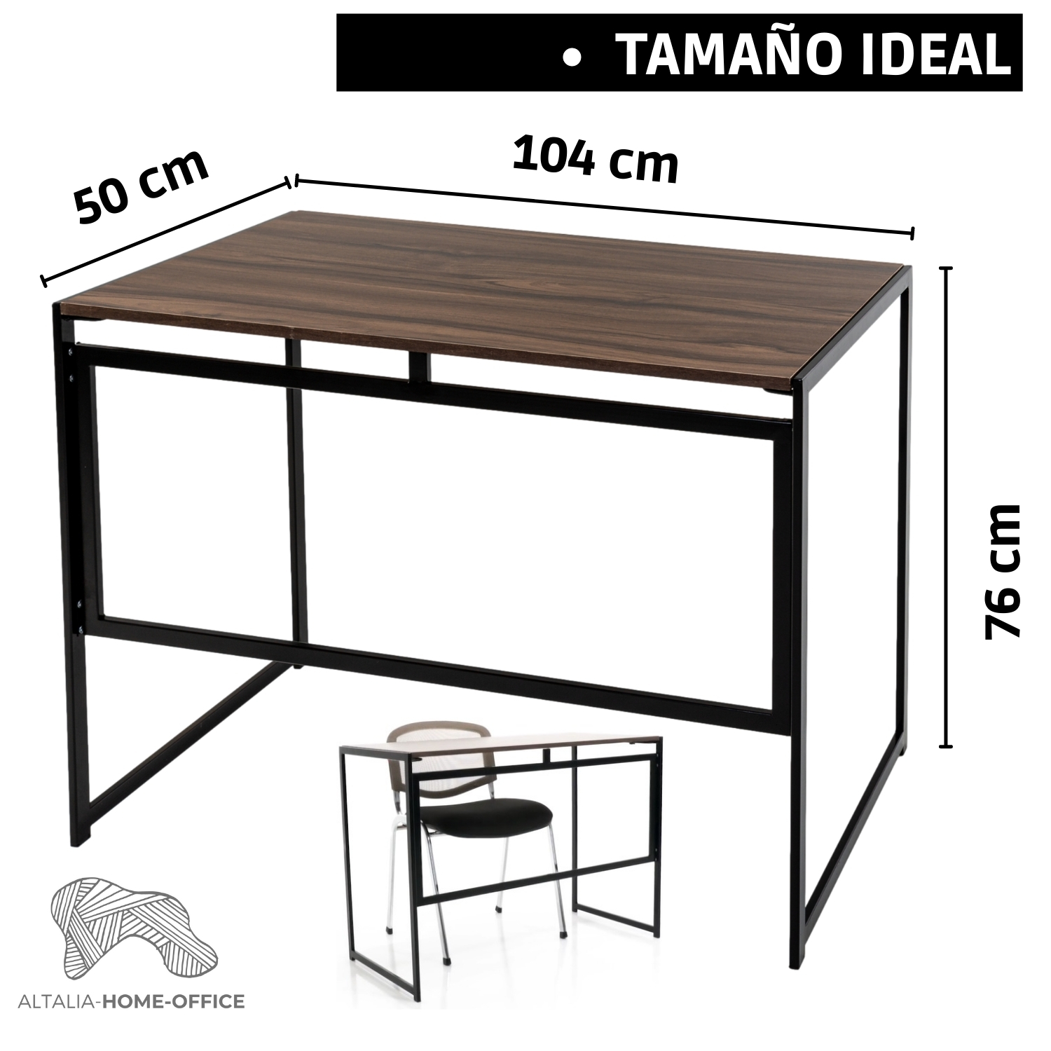 Escritorio Gamer Mesa Gamer para computadora Grande y Accesorios - Escritorio Oficina Minimalista Plegable Moderno