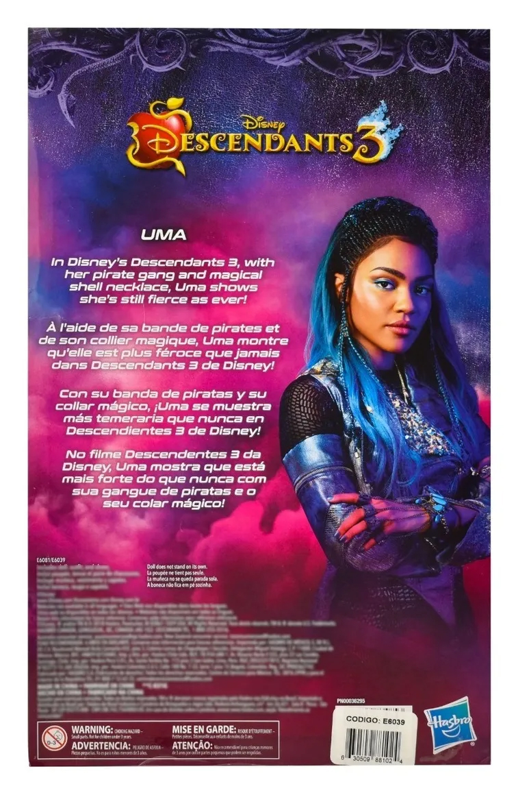Descendientes Uma Muñeca 28 Cm Hasbro