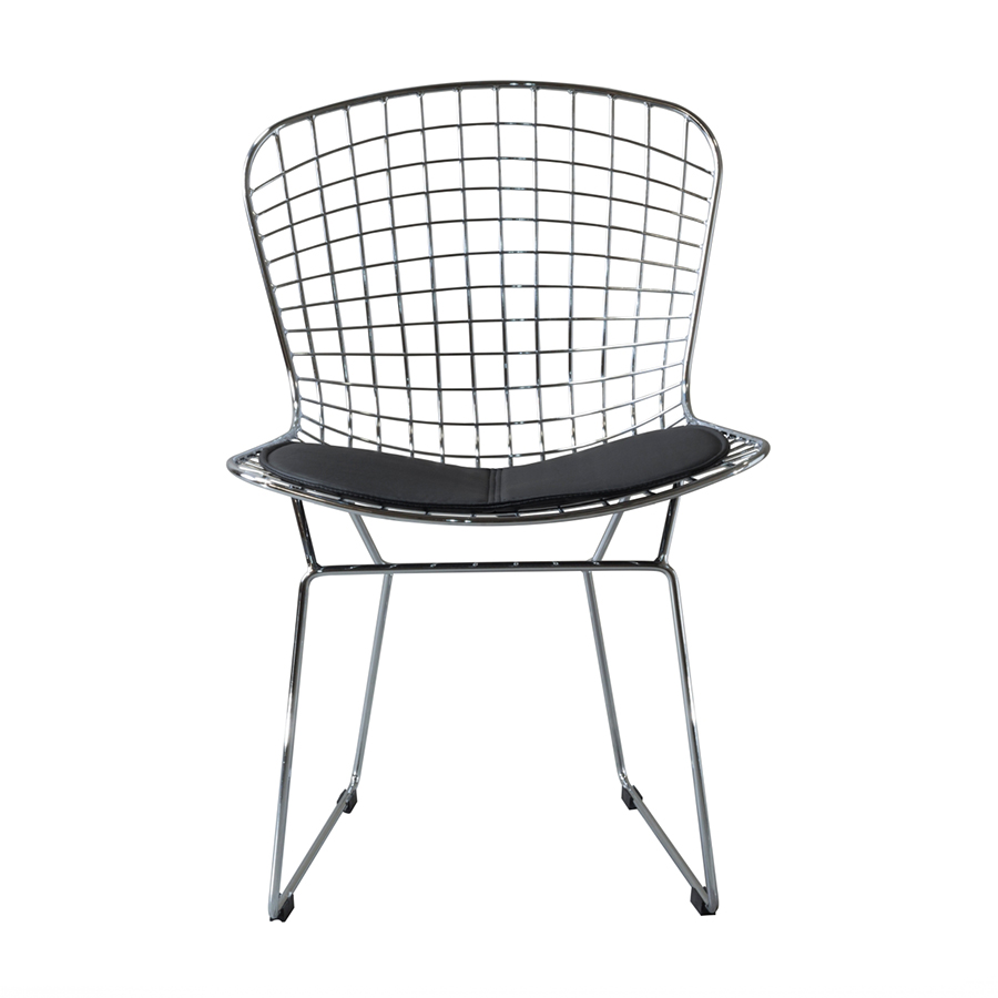 2 PACK SILLA BERTOIA STYLE CROMO