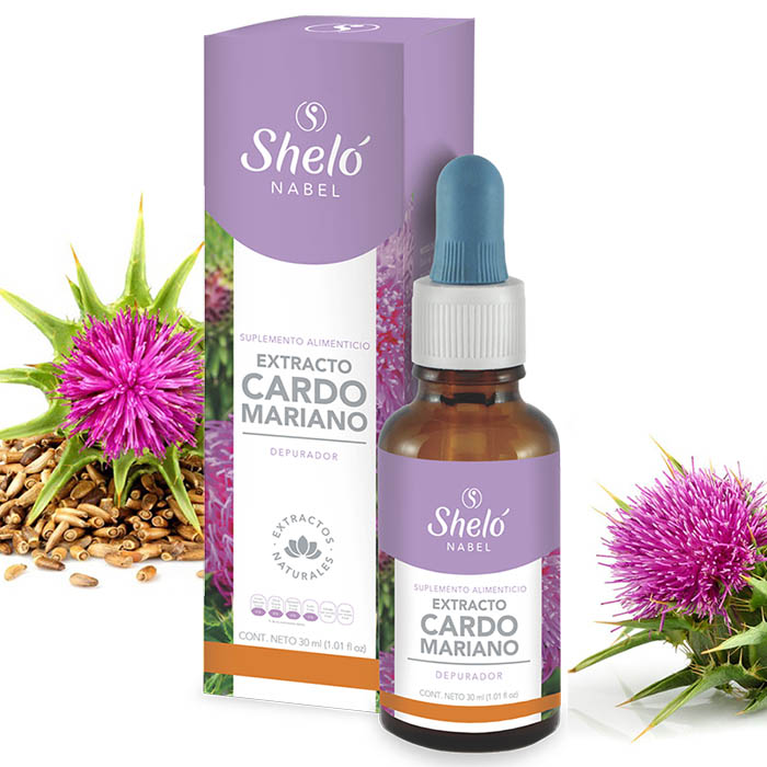 EXTRACTO DE CARDO MARIANO DEPURA Y PROTEGE EL HÍGADO SHELÓ.