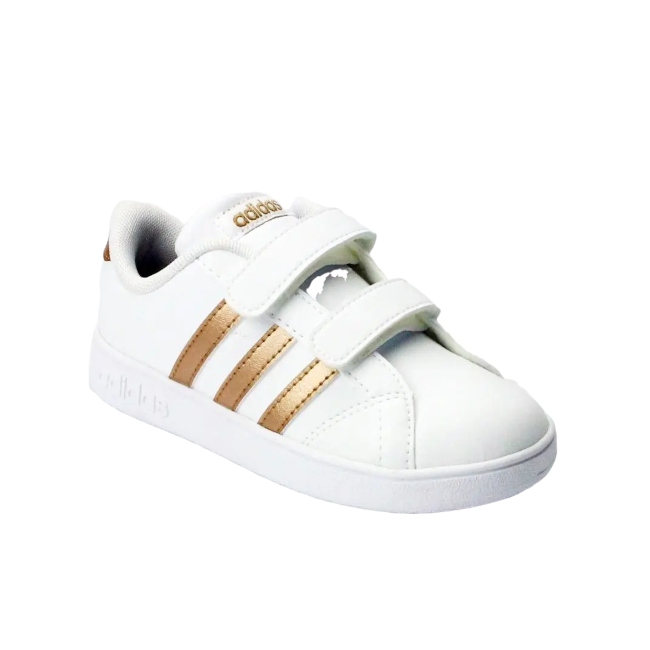 TENIS ADIDAS BASELINE BLANCO-NIÑA  DB2755