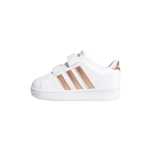 TENIS ADIDAS BASELINE BLANCO-NIÑA  DB2755