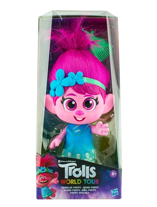 Trolls World Tour Niña Poppy 23 Cm Hasbro