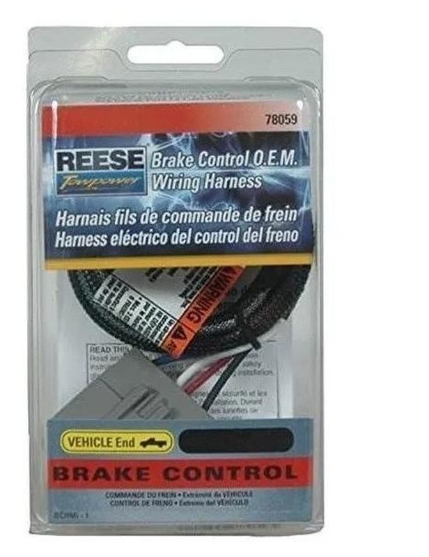 Reese Towpower 78059 Arnés De Cableado De Control De Freno
