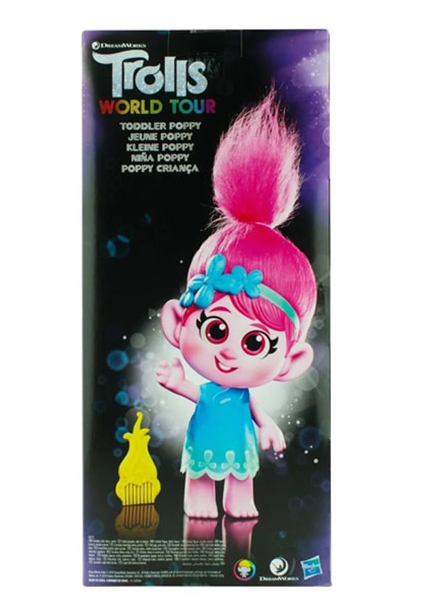Trolls World Tour Niña Poppy 23 Cm Hasbro