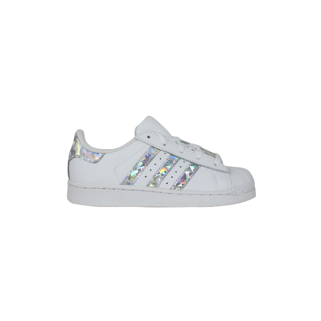 TENIS ADIDAS SUPERSTAR C BLANCO-NIÑA CG6708