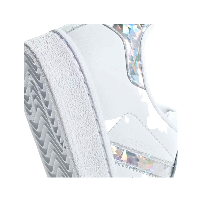 TENIS ADIDAS SUPERSTAR C BLANCO-NIÑA CG6708