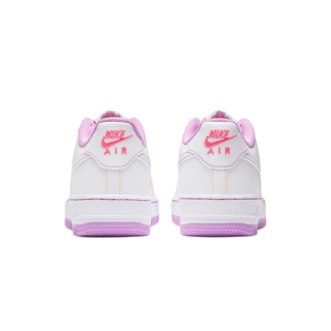 TENIS NIKE AIR FORCE 1 GS BLANCO/MORADO-MUJER CW1575 110