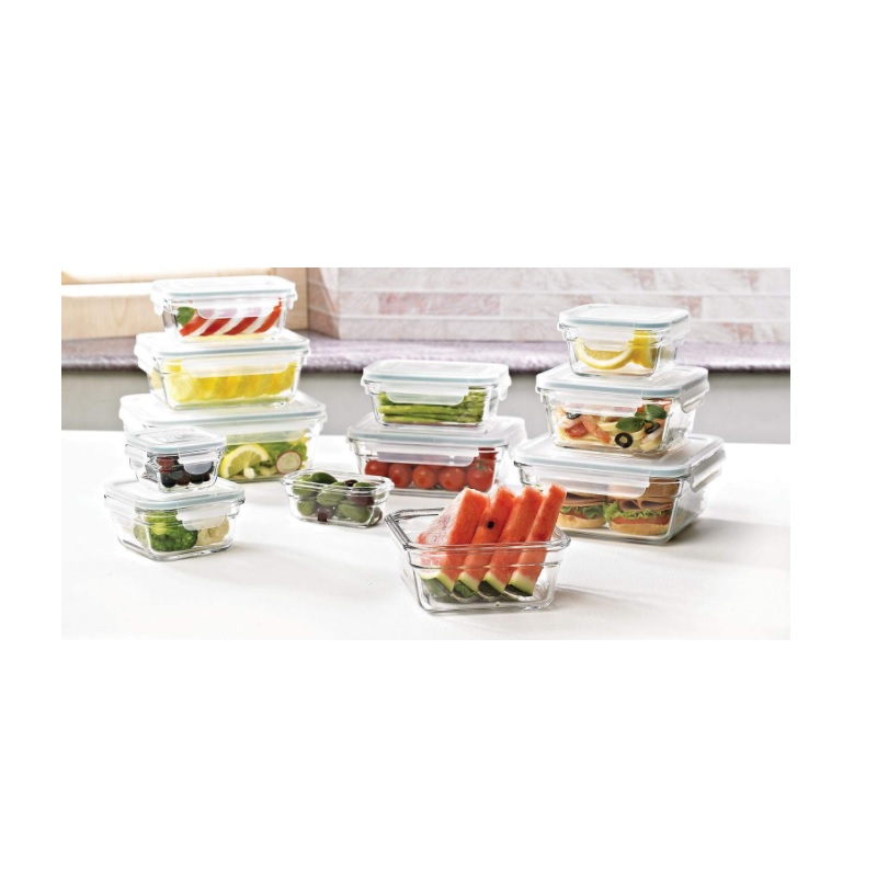 Contenedores Members Mark Herméticos de Vidrio Glasslock