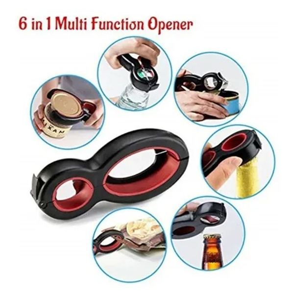 Abrelatas Manual De Universal Multifunción Para Cocina 