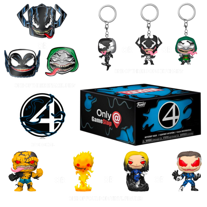 Funko Pop! Mistery Box: Venom - Fantastic Four Venomized