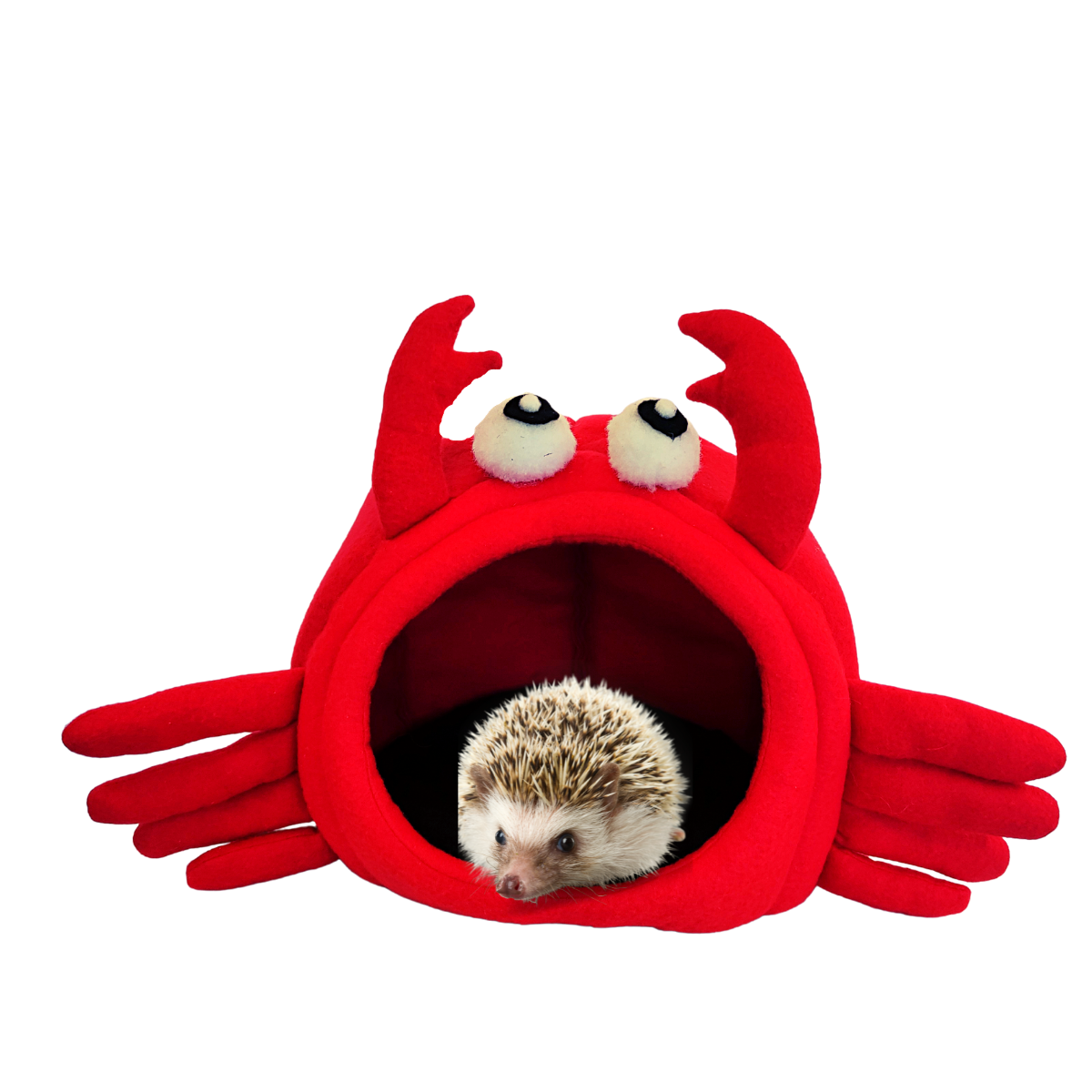 CASA CAMA PARA CUYO ERIZO HAMSTER JERBO ROEDORES FORMA LANGOSTA CANGREJO