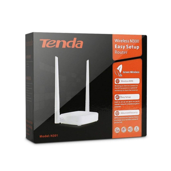 Tenda Repetidor Inalambrico Router Wifi N300 2 Antenas N301