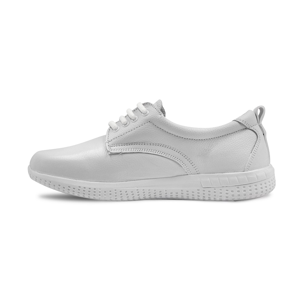 Zapato De Piel Para Enfermera Clinic Cómodos, Plantilla Piel