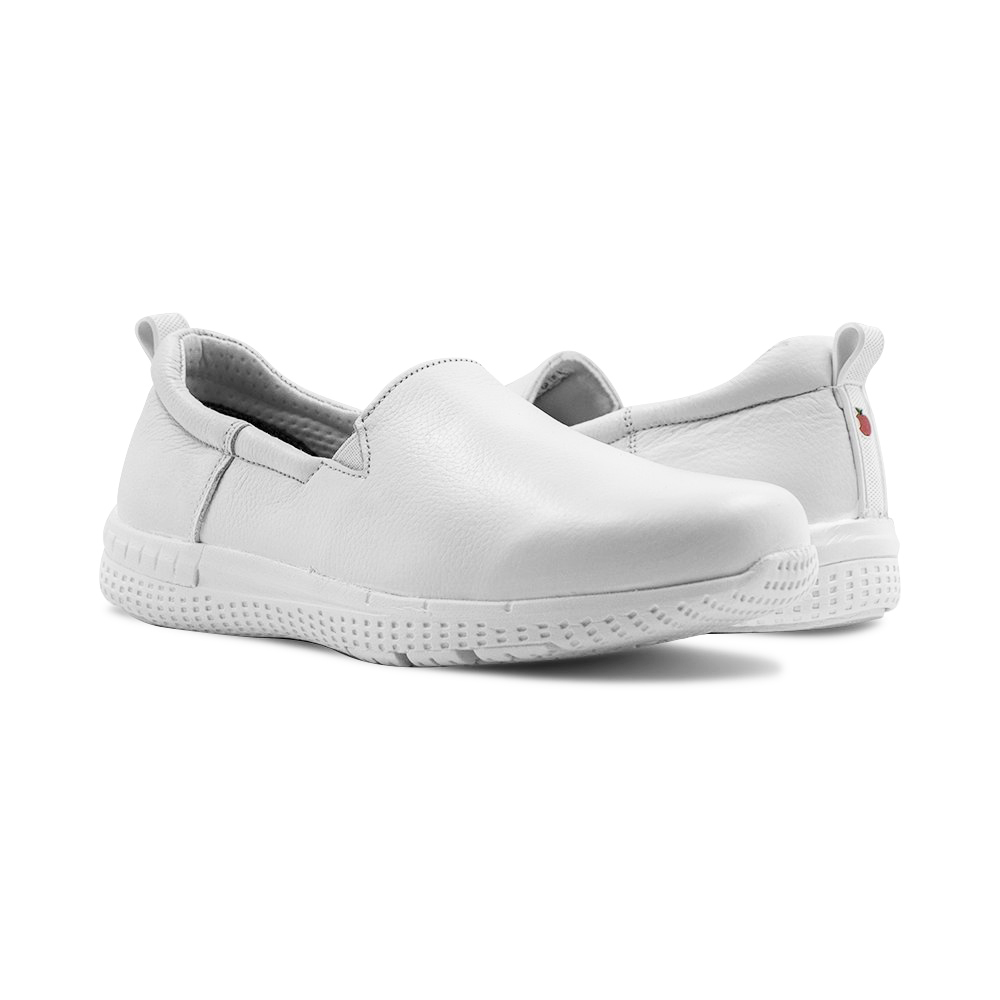Zapato De Piel Para Enfermera Clinic Cómodos de Piel Choclo