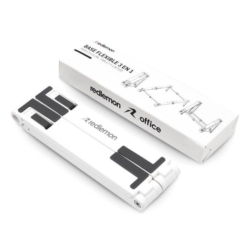 Soporte para Laptop Tablet y Celular Plegable 3 en 1 Redlemon