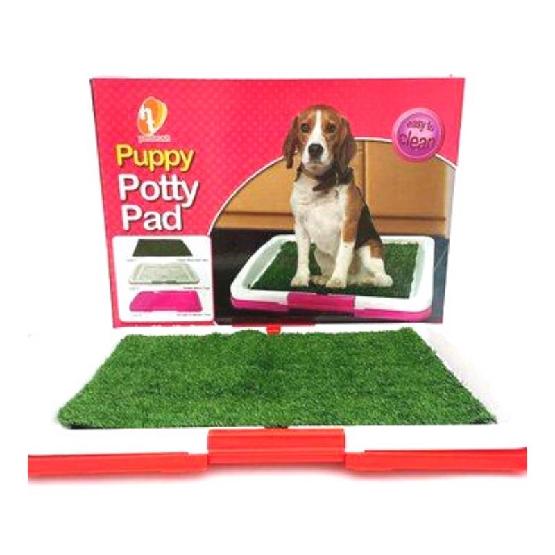Tapete Entrenador Puppy Potty Pad de Pasto Sintético para Mascota 