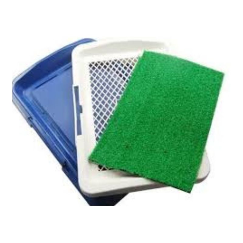 Tapete Entrenador Puppy Potty Pad de Pasto Sintético para Mascota 