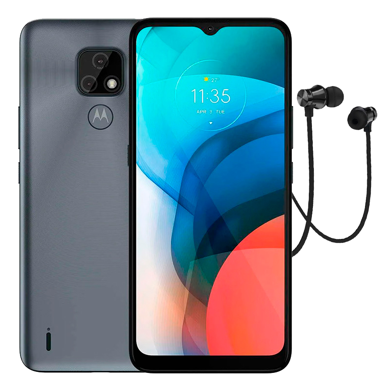 Celular Motorola Moto E7 64GB Gris
