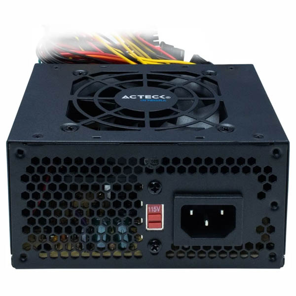 Fuente De Poder Acteck Power-s S500 500w Negra 115v/230v