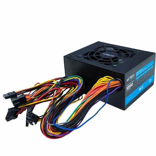 Fuente De Poder Acteck Power-s S500 500w Negra 115v/230v