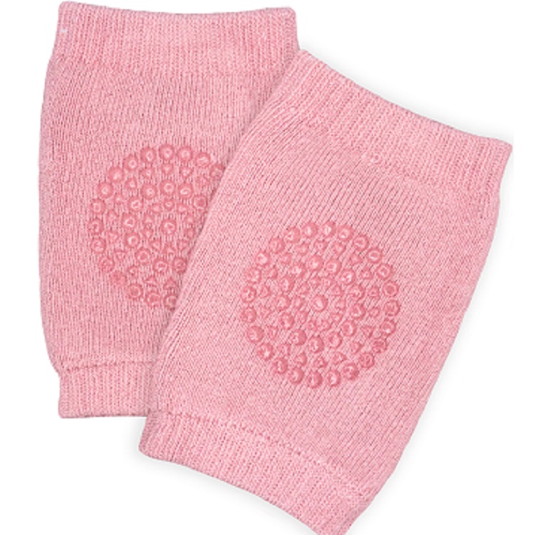 Rodilleras Para Bebe Protección De Gateo paquete de 3 pares. Rosa
