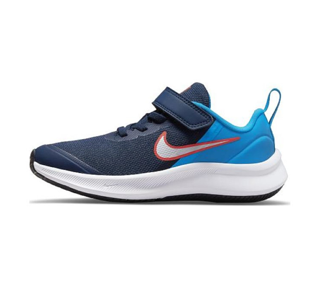 TENIS NIKE STAR RUNNER 3 AZUL JUNIOR UNISEX SKU: DA2777-401