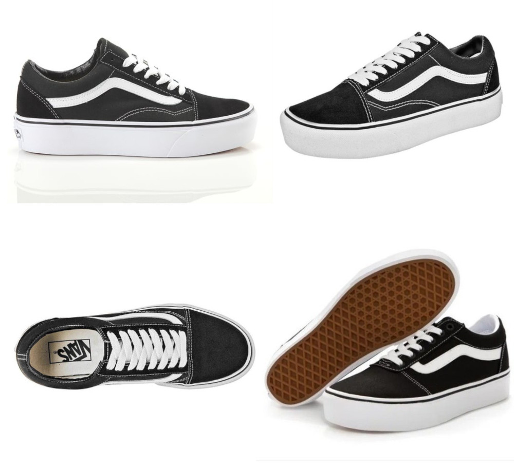 TENIS VANS OLD SKOOL PLATAFORMA NEGRO UNISEX SKU: 0A3B3UY28