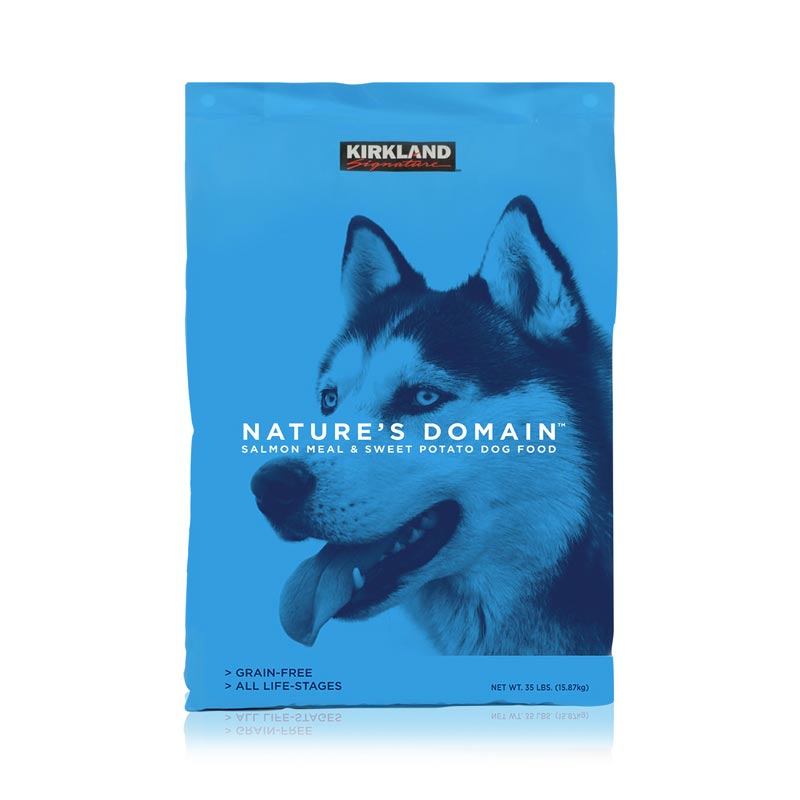 Alimento Kirkland Signature Nature's Domain Para Perro Sabor Salmón/camote En Bolsa De 15.87kg