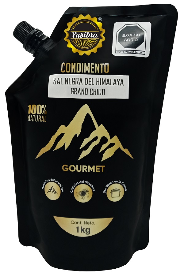 Sal Negra Del Himalaya Grano Chico O Kala Namak 1 Kilo Natural