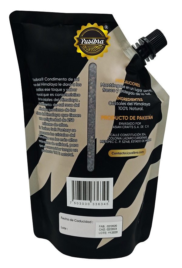 Sal Negra Del Himalaya Grano Chico O Kala Namak 1 Kilo Natural