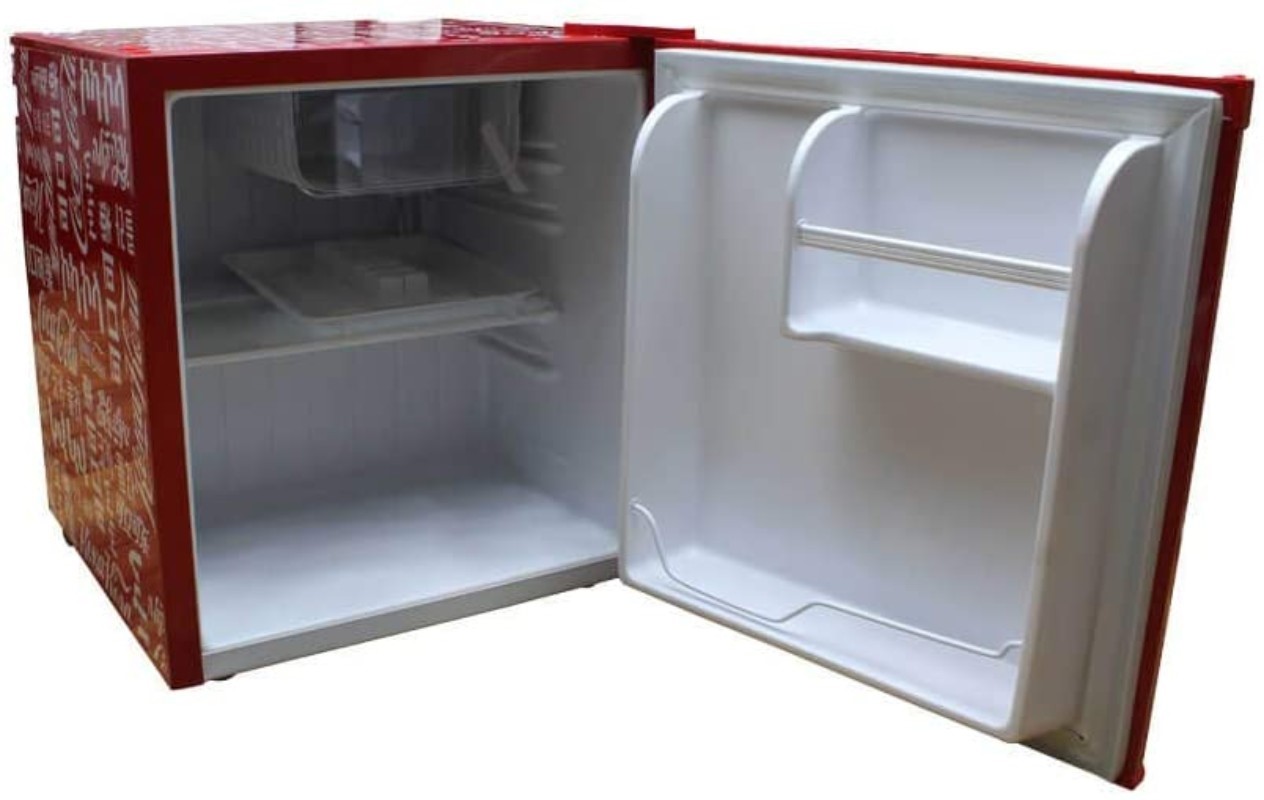 Frigobar Refrigerador Coca Cola Coke Dace 1.6 Pies 45 Litros Con Congelador