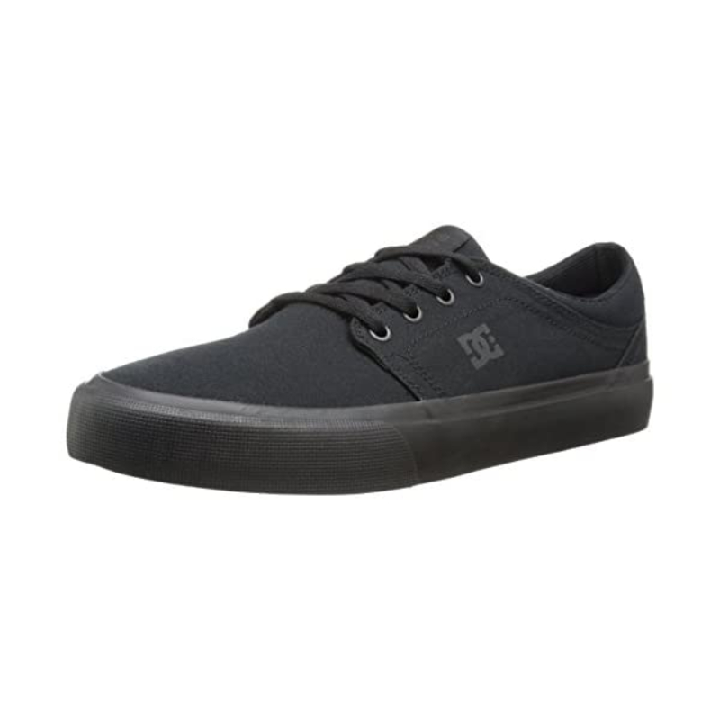 Tenis Dc Trase Tx Negro De Lona Urbano Adulto