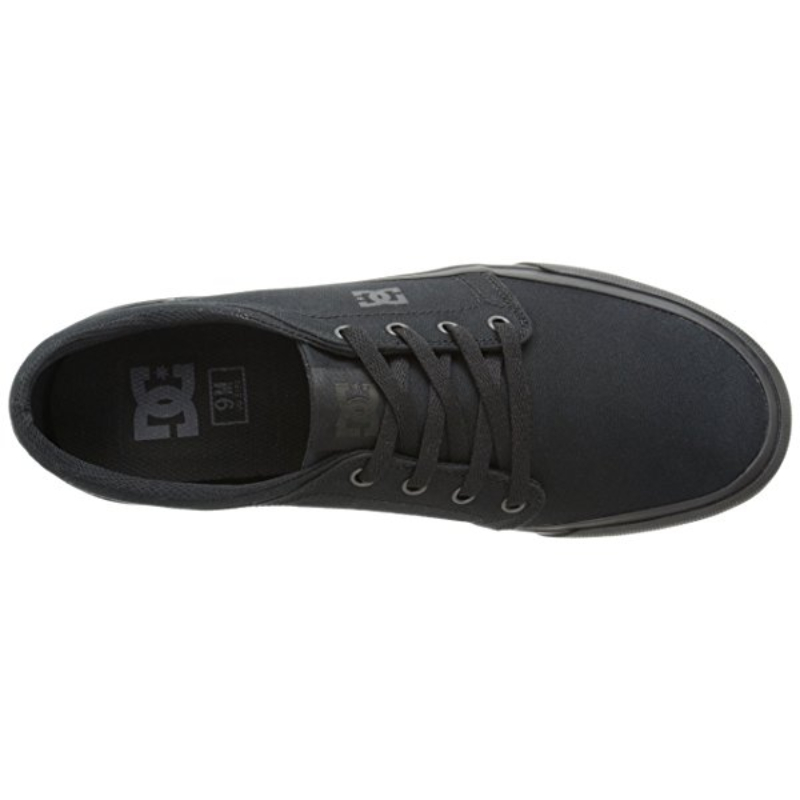 Tenis Dc Trase Tx Negro De Lona Urbano Adulto
