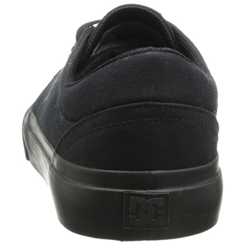 Tenis Dc Trase Tx Negro De Lona Urbano Adulto