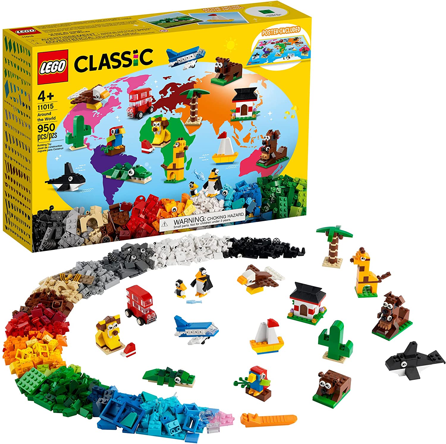 Lego Classic 11015 Alrededor Del Mundo