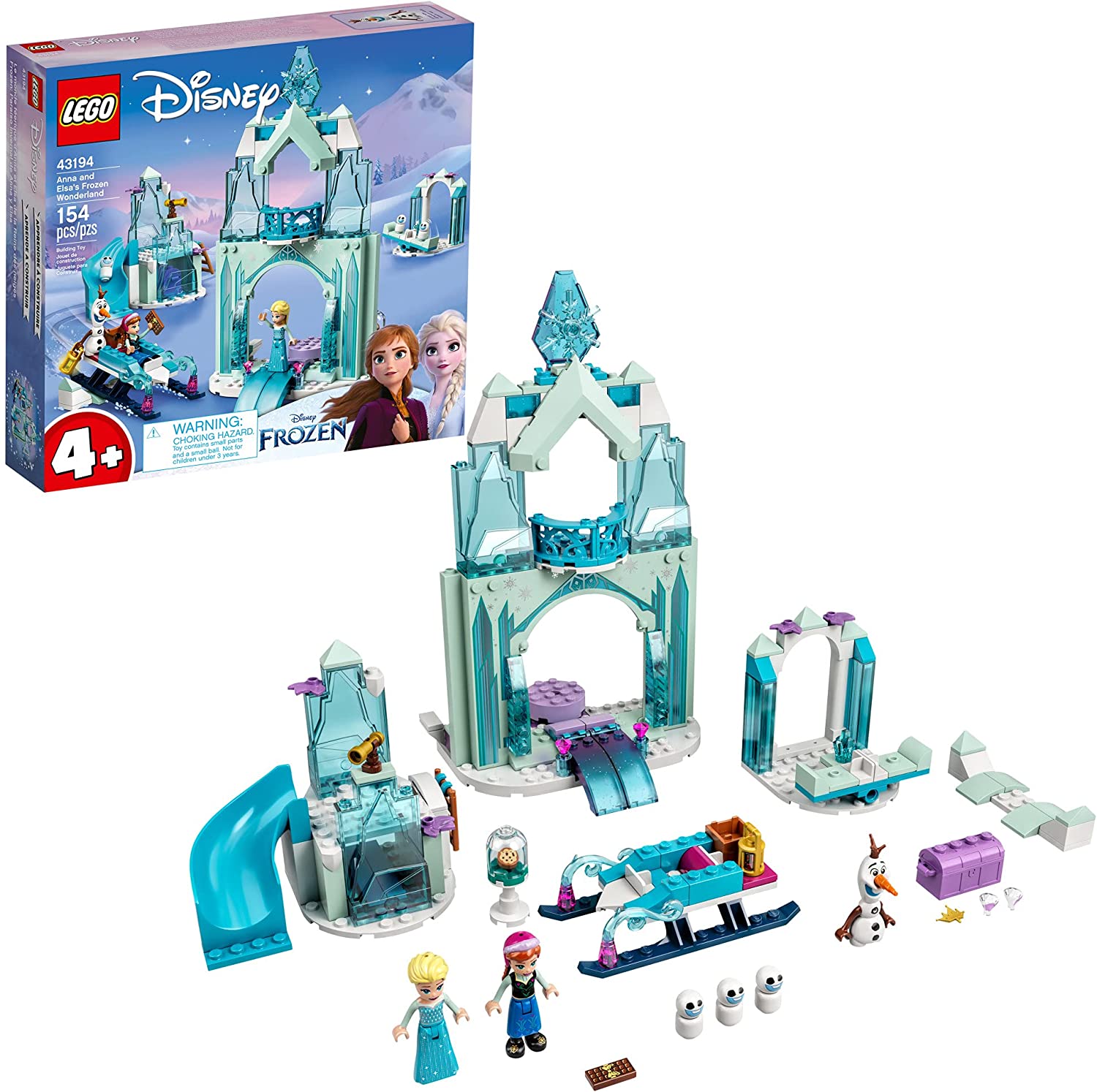 Lego Disney 43194 Frozen: Paraíso Invernal de Anna y Elsa